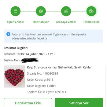 Çiçek Sepeti'nde Teslimat Sorunu Ve Müşteri Hizmetleri Hayal Kırıklığı