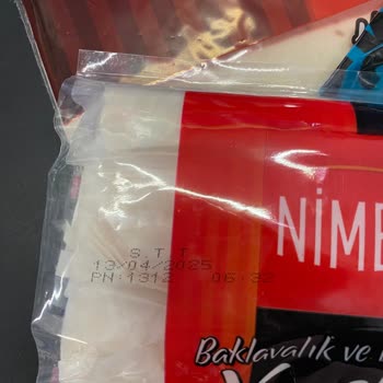 Küflü Baklavalık Yufkalarla Hayal Kırıklığı