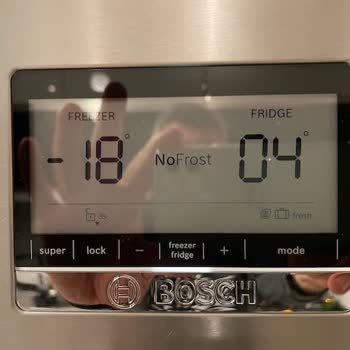 Bosch Buzdolabı Soğutma Sorunu: Ayarlanan Sıcaklık Değerlerine Ulaşamıyor
