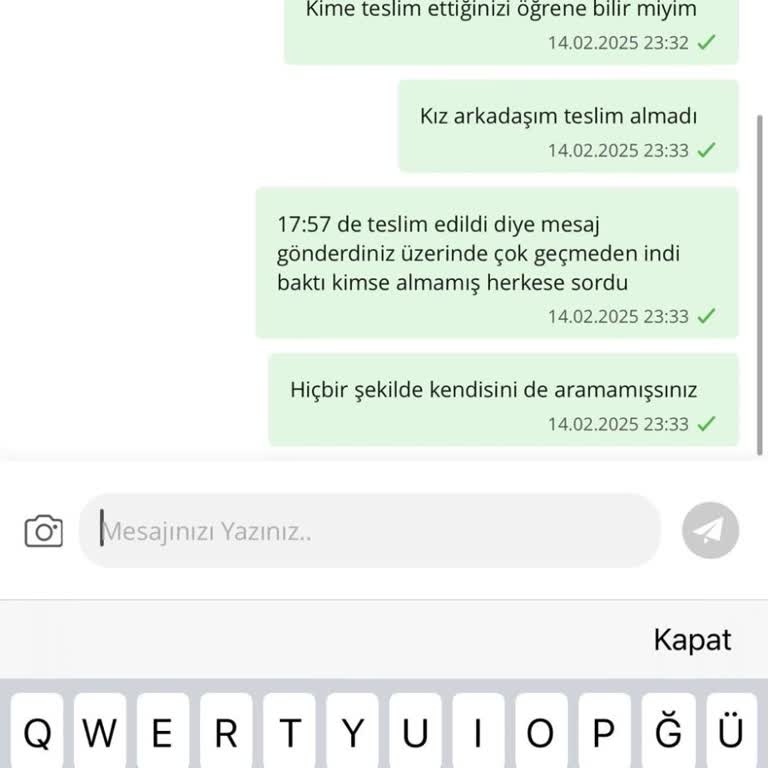 Çiçek Teslimatı ve Müşteri Hizmetleri Sorunları