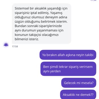 GetirYemek'te Teslimat Süresi Ve Müşteri Hizmetleri Hayal Kırıklığı