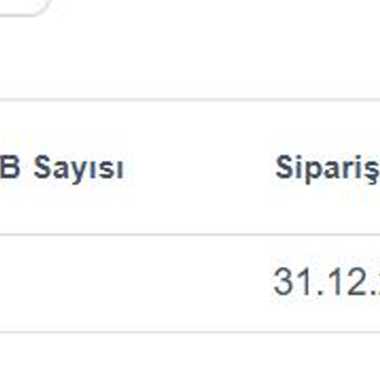 Para İadesi Bekleyen Sipariş Sorunu
