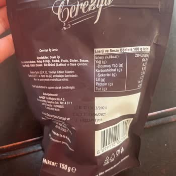 A101'den Aldığım Ceviz Paketinden Metal Parçası Çıktı!