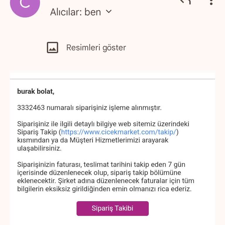 Çiçek Teslimatında Hayal Kırıklığı