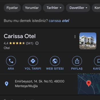 Datça Badem Festivali'nde Otel Hayal Kırıklığı