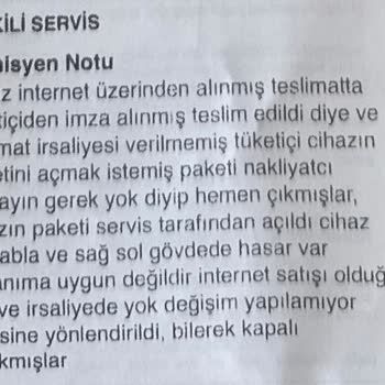 Hasarlı Ürün Ve İnatçı Değişim Süreci