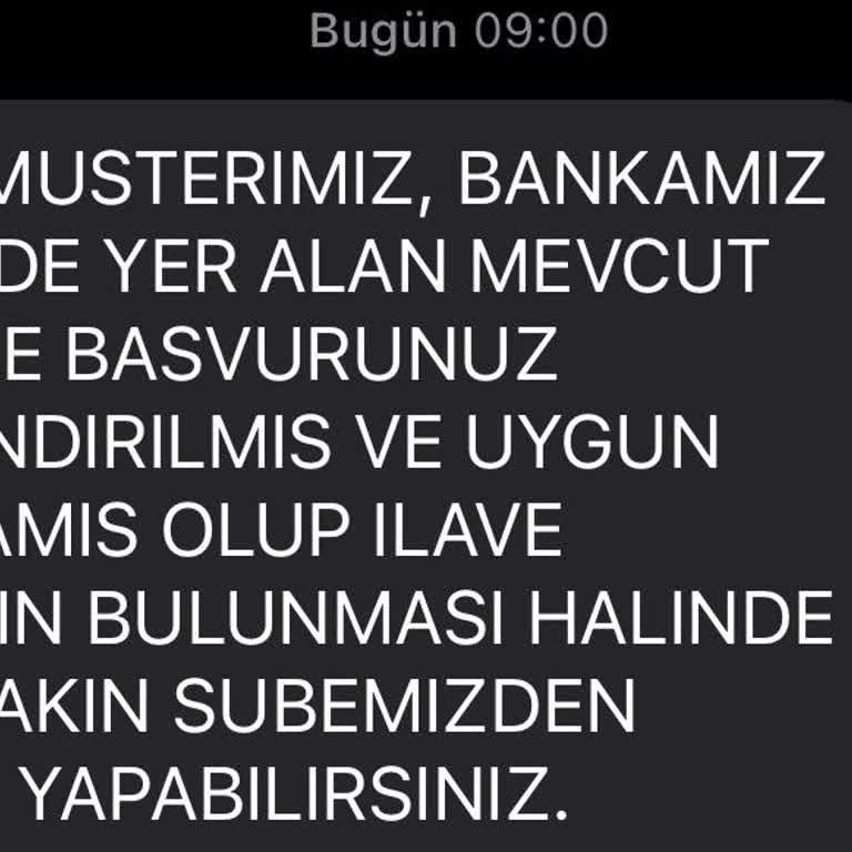 Kredi Limiti Yükseltme Sorunu