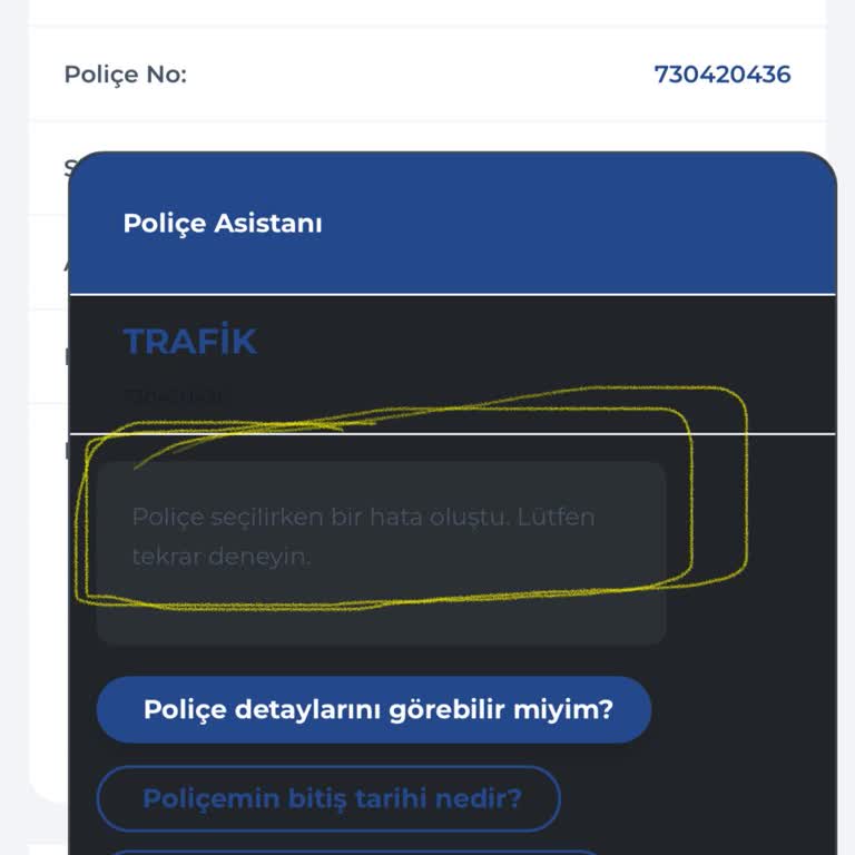 Sigorta İptali Ve Müşteri Hizmetleri Sorunu