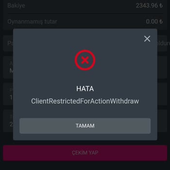 Çekim Talebi Sorunları Ve Yanıltıcı İletişim