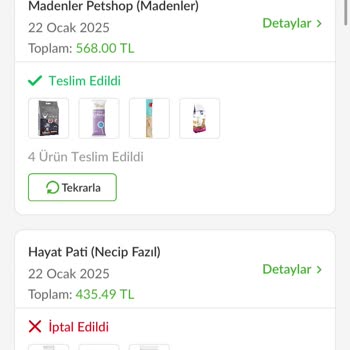 Trendyol GO'dan Gelen Tarihi Geçmiş Mama Şoku