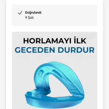 Horlama Aparatı Siparişi: Ne Ürün Var Ne İade!