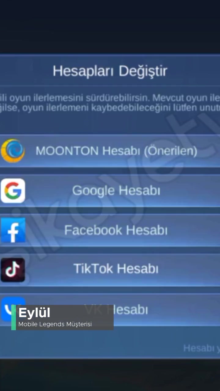 Mobile Legends Mlbb Hesaba Giriş Sorunu! videonun kapak resmi