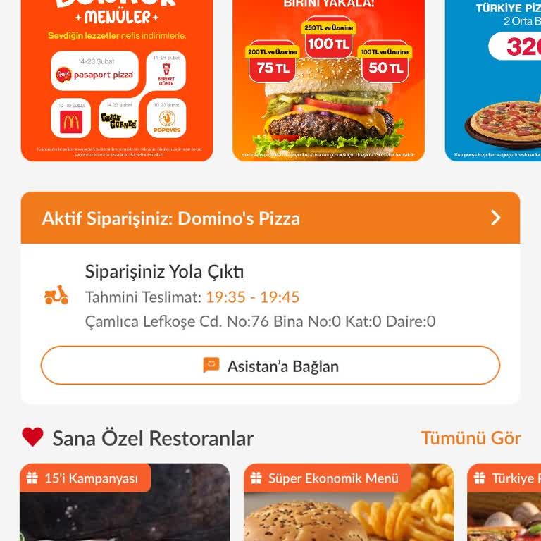 Domino's Pizza Geç Gelen Sipariş Sorunu!