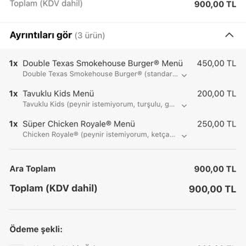 Burger King Siparişim 1.5 Saatte Gelmedi!