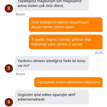 Gece Bebek Maması Krizi: Migros Teslimat Sorunu