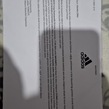 Adidas Ayakkabı Kalitesizliği Ve Müşteri Hizmetleri Sorunu