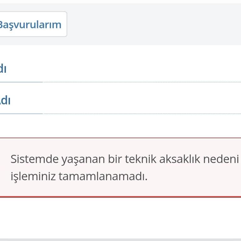 İBB Kariyer Portalında Başvuru Sorunu