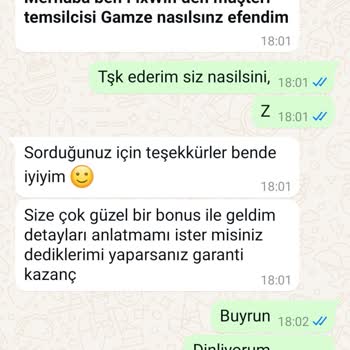 WhatsApp Üzerinden Yapılan Bonus Vaadiyle Kandırılma