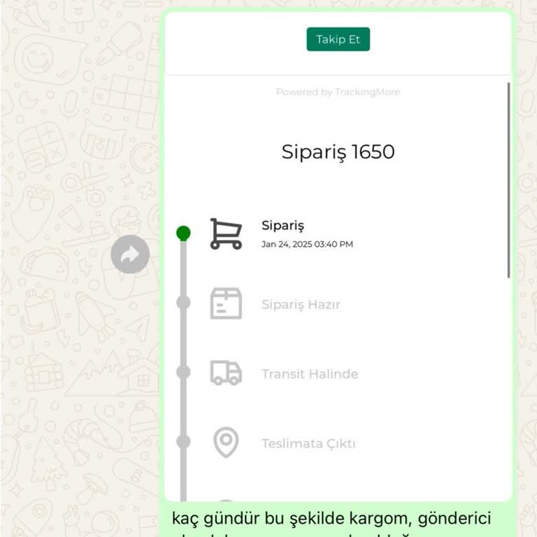 Sipariş Durumu Belirsizliği Ve Yanıltıcı Bilgilendirme