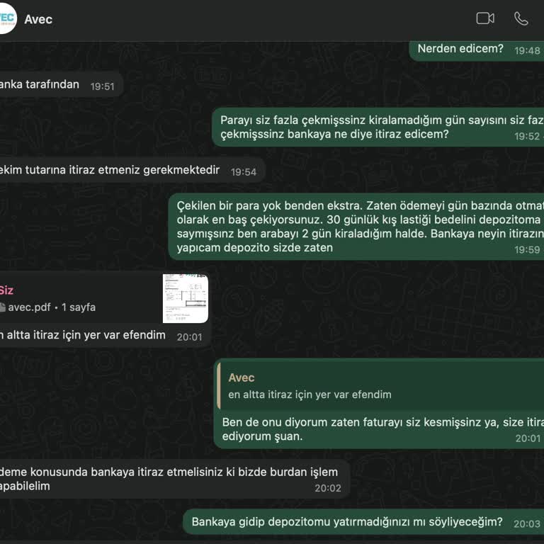 Yanlış Faturalandırma Ve İade Edilmeyen Depozito Sorunu