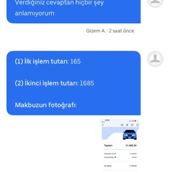 Uber'de Yanlış Ücretlendirme Ve İletişim Sorunu
