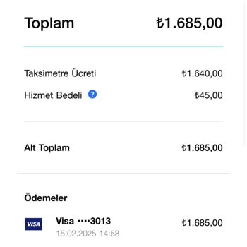 Uber'de Yanlış Ücretlendirme Ve İletişim Sorunu