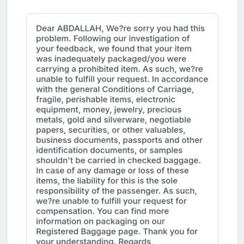 Ajet Havayolları'nda Kaybolan Ve Çalınan Eşyalar