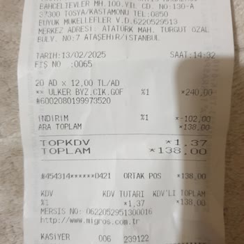 Migros'ta Money Para İadesi Sorunu