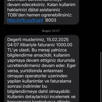 Vodafone'dan Anlamsız İnternet Aşım Ücreti Şoku
