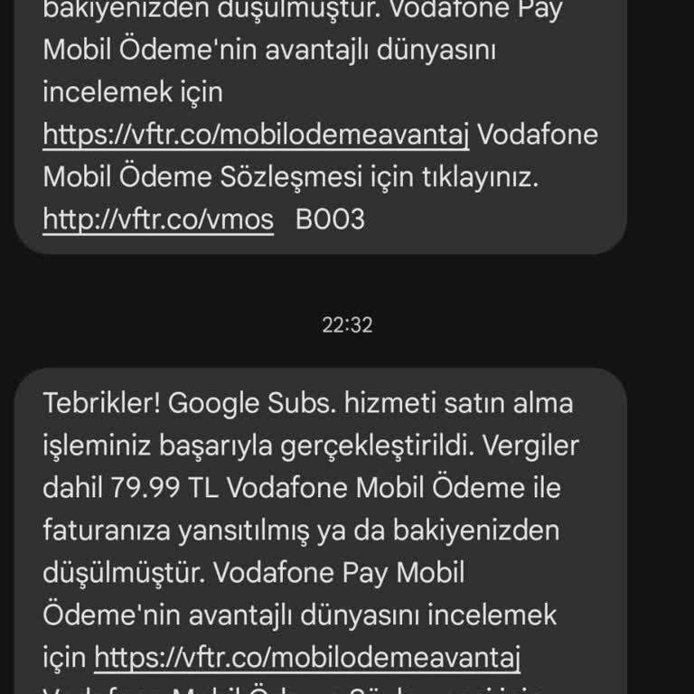 Beklenmedik Fatura İşlemleri İle Karşılaştım