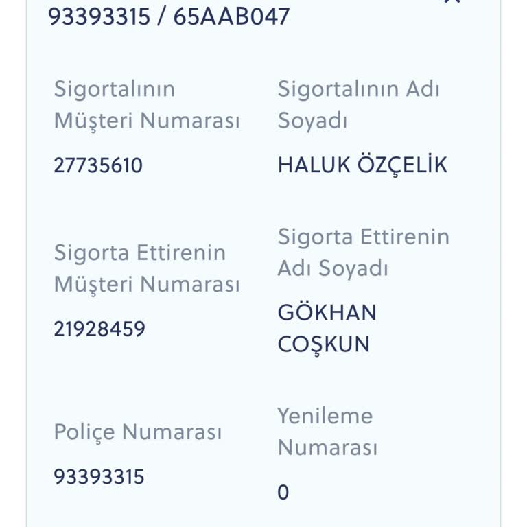 Eureko Sigorta İle İptal Ve İade Sorunu