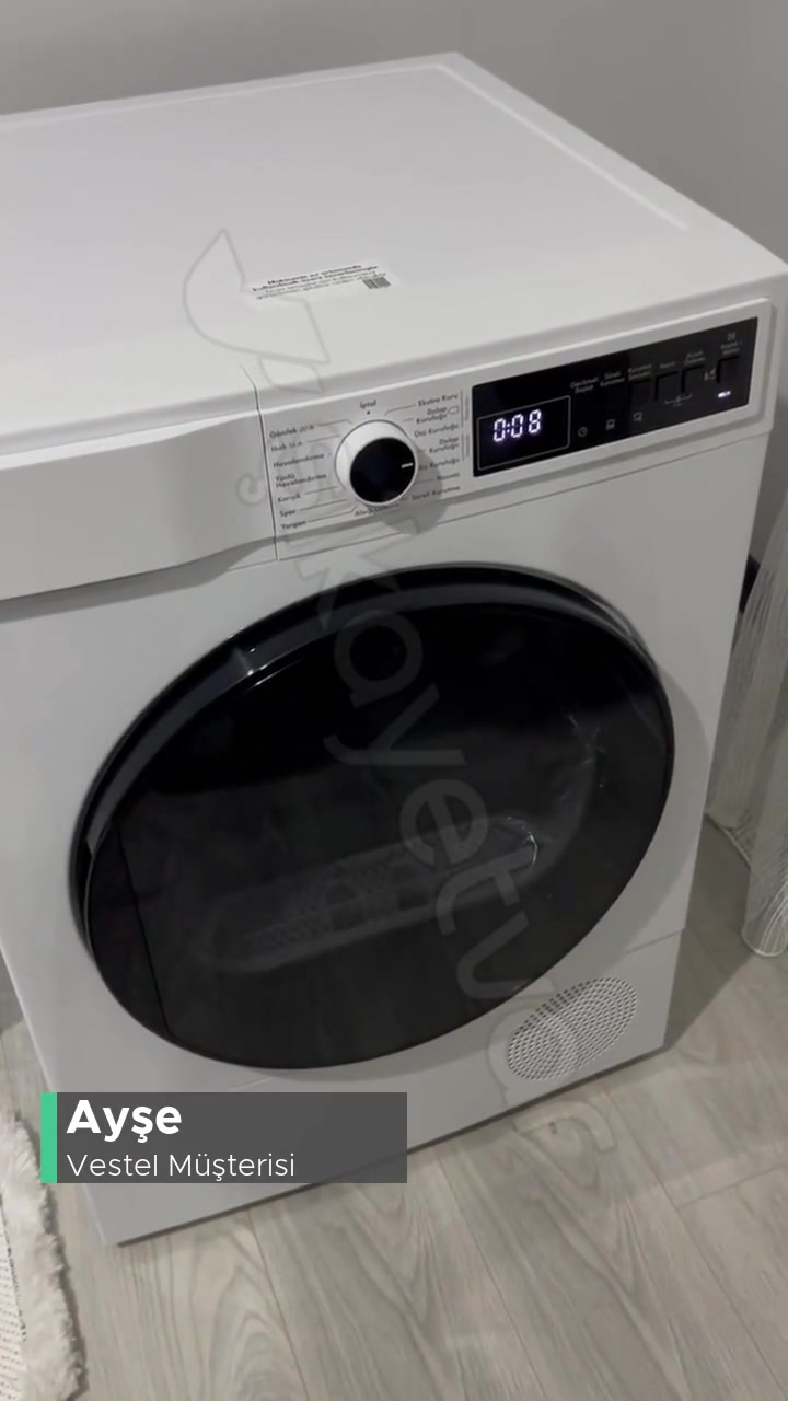 Vestel Kurutma Makinesinden Çok Uğultulu Ses Geliyor! videonun kapak resmi