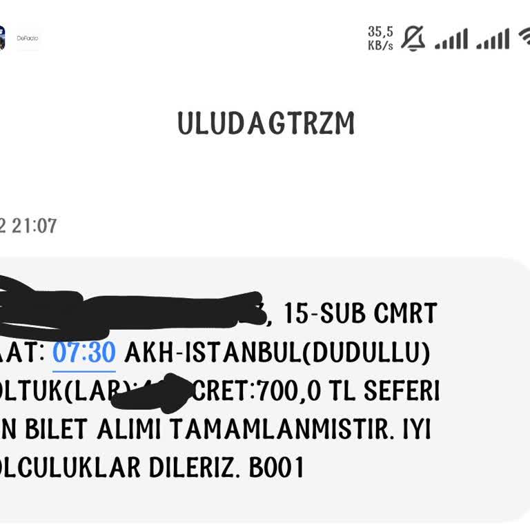 Seyahat Süresi Beklenenden Uzun Sürdü
