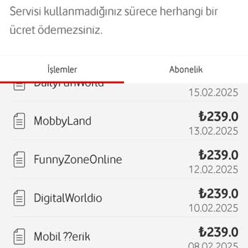 Vizyon Elektronik Para Mobil Ödeme Üzerinden İstenmeyen Oyun Üyelikleri Ve İade Talebi!