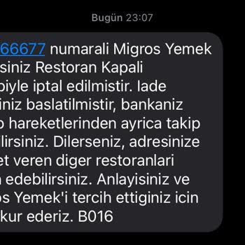 Zamanında Teslim Edilmeyen Sipariş Mağduriyeti