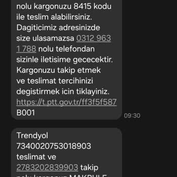 Yaşlı Anneme Yapılan Kargo Teslimatındaki Sorumsuzluk