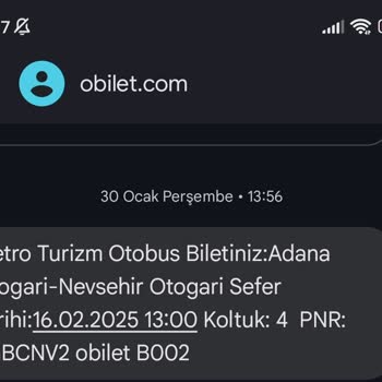 İptal Edilen Seferle Mağduriyet Yaşadım