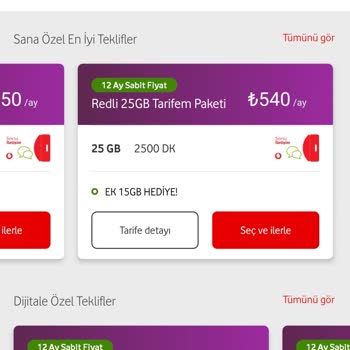Vodafone'un Adaletsiz Fiyat Politikası