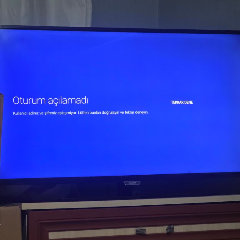 Philips TV Smart TV'de Google Play Store Erişim Sorunu