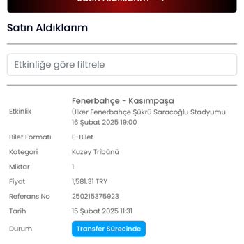 Bilet Transferinde Yaşanan Gecikme Mağduriyeti