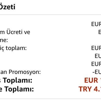 Amazon Alışverişlerinde Kur Farkı Mağduriyeti