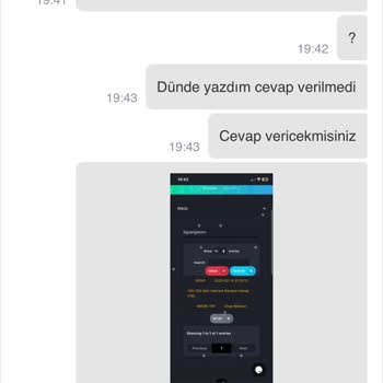 Canlı Destek Cevapsız Kaldı, Hesap Teslim Edilmedi