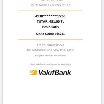 VakıfBank Kredi Kartı Güvenlik Açığı Ve Haksız İşlem