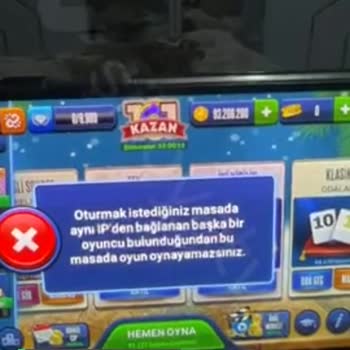 Zynga Oyun Oynamama İzin Verilmiyor!