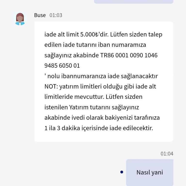 Para Yatırma Sorunu Ve Yanıltıcı Alt Limitler
