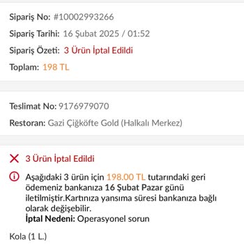 Trendyol'da Operasyonel Sorunlar Ve İptal Edilen Siparişler