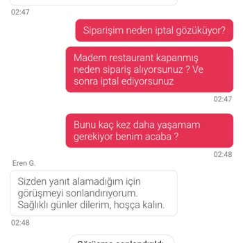 Sürekli İptal Edilen Siparişler Ve Bekleyen İade Süreci