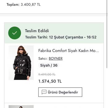 Boyner Online Alışverişte Eksik Ürün Sorunu