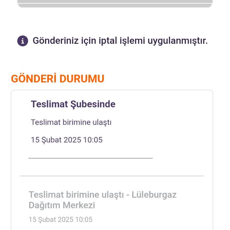 Hepsijet Kargo İptali Ve Bilgilendirme Eksikliği!
