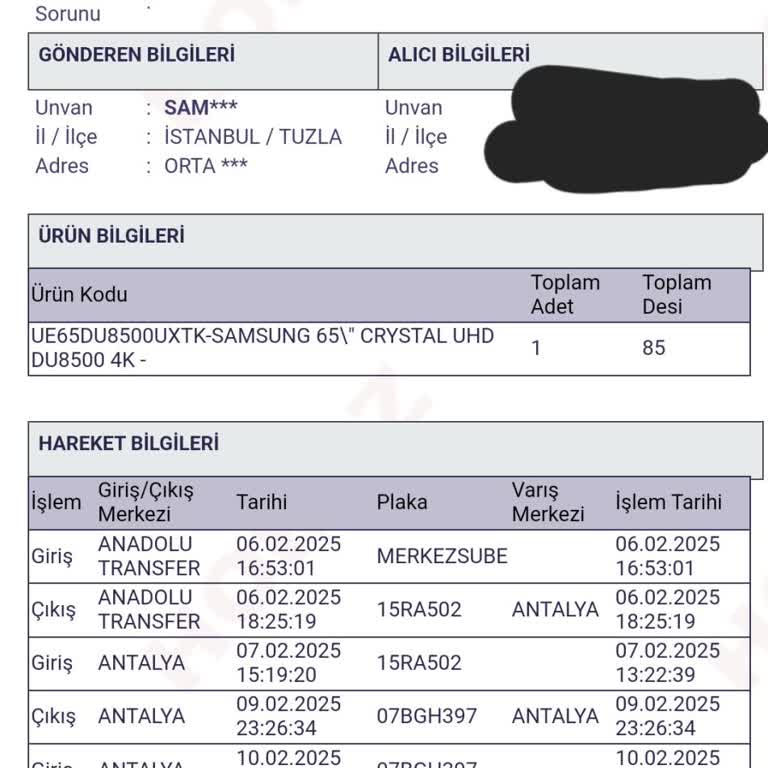 Kargo Kabusu: Horoz Lojistik İle Zaman Kaybı